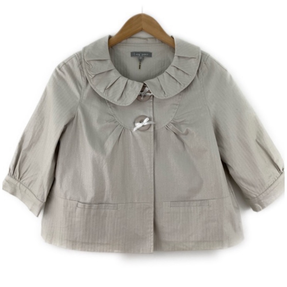 Two Button Bow Jacket